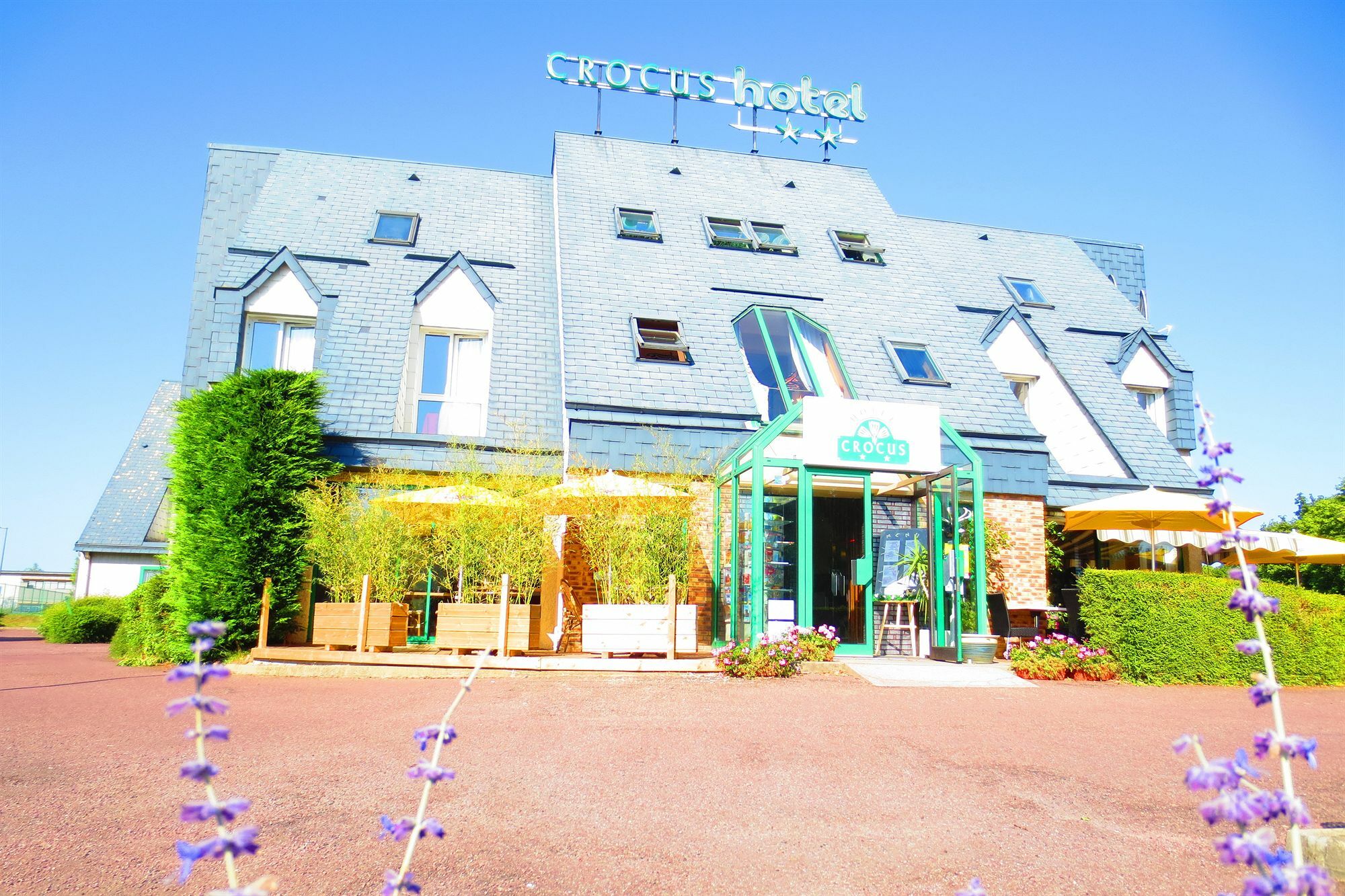 Hotel Crocus Caen Memorial Exterior photo